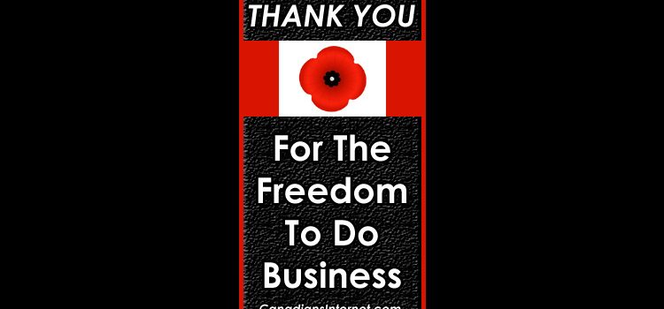 Thank You for the Freedom to do Business and Blog